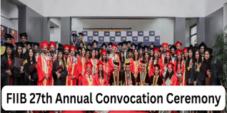 FIIB Delhi Hosts 27th Annual Convocation Ceremony for PGDM Batch 2023; Read Details Here